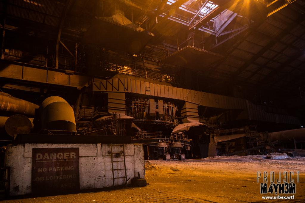 Teeside Steelworks Blast Furnace Redcar