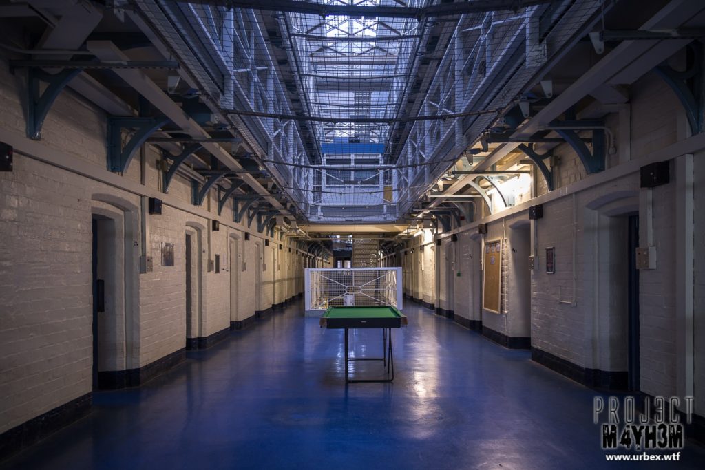 HM Prison Shrewsbury aka The Dana - Cell Block