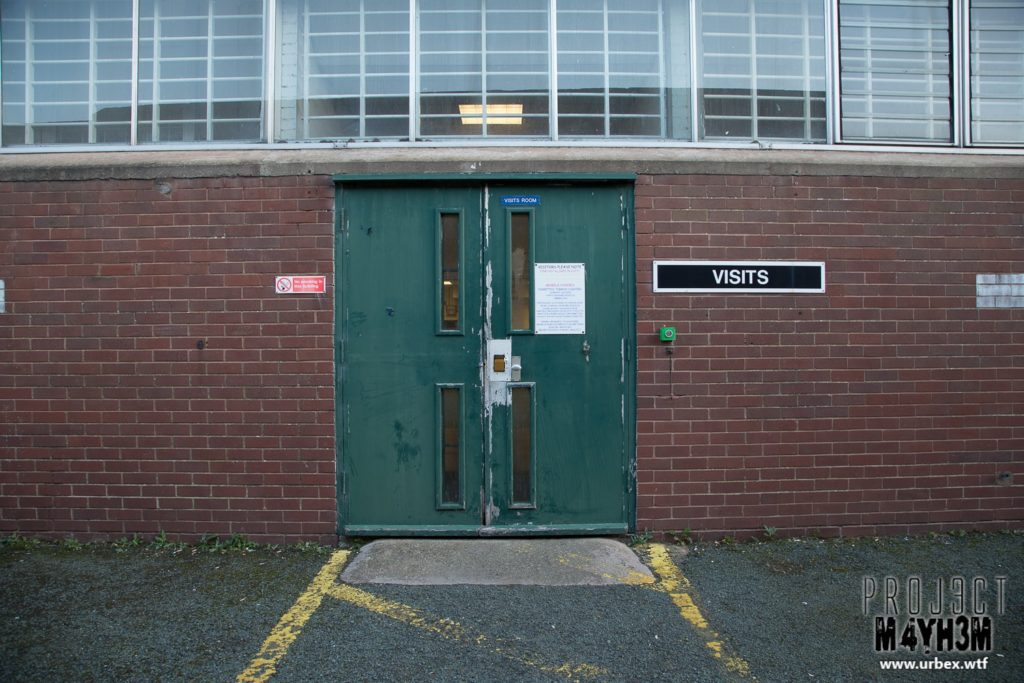HM Prison Shrewsbury aka The Dana - Visitors entrance